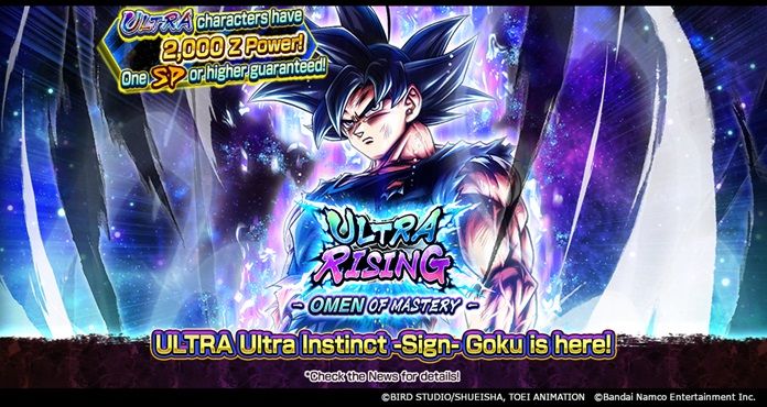 The Final New Summonable Character for Legends Festival 2023, ULTRA Ultra Instinct -Sign- Goku, Descends Upon Dragon Ball Legends!!